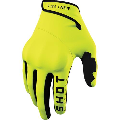Shot Trainer CE 3.0 Winter Motocross Handschuhe, gelb, Größe L