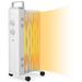 1500W Oil Filled Space Heater Electric Oil Radiant Heater
