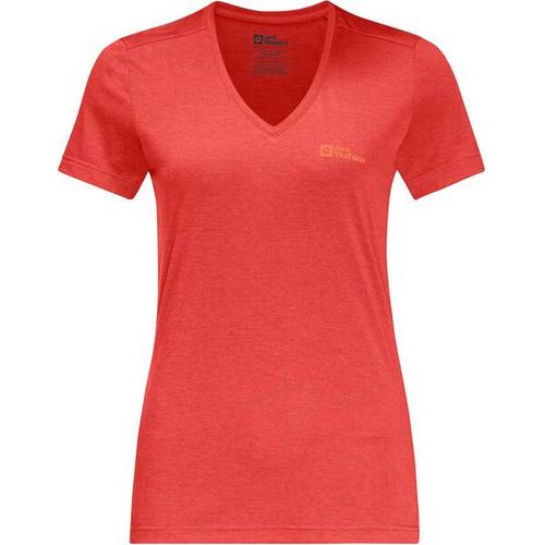 JACK WOLFSKIN Damen Shirt CROSSTRAIL T WOMEN, Größe M in tango orange