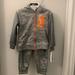 Nike Matching Sets | Baby Boy Nike Dri-Fit Thermal Fleece Zip Hoodie & Pants Set.Size 24 Months | Color: Gray | Size: 24mb