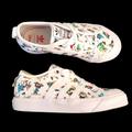 Adidas Shoes | Adidas Nizza X Disney Sports Goofy Sneakers Youth Boy Girl Size 3 Shoes White | Color: White | Size: 3b