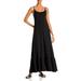 Michael Kors Dresses | Michael Lauren Women's Alvarez Maxi Dress Black Size X-Small | Color: Black | Size: Xs