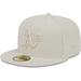 Men's New Era Khaki Oakland Athletics Tonal 59FIFTY Fitted Hat