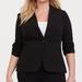 Torrid Jackets & Coats | 3/4 Sleeve Blazer | Color: Black | Size: 0x