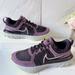 Nike Shoes | New Nike React Infinity Run Flyknit 2 Womens Running Shoes Black Purple | Color: Gray/Purple | Size: 9