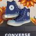Converse Shoes | Converse A03295c Ctas Cx Hi Midnight Navy/Obsidian/Egret Men’s Sneakers | Color: Blue/White | Size: Various