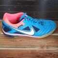 Nike Shoes | Nike Gato Indoor Soccer Shoes Size 6.5 Leather. Pre-Owned | Color: Blue/Orange | Size: 6.5