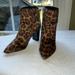 Nine West Shoes | Excellent Condition! Nine West Faux Cheetah Fur Boots | Color: Brown/Tan | Size: 6