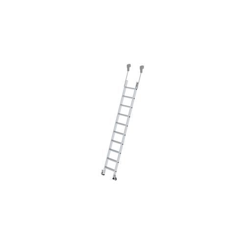PROREGAL Stufen-Regalleiter fahrbar 12 Stufen