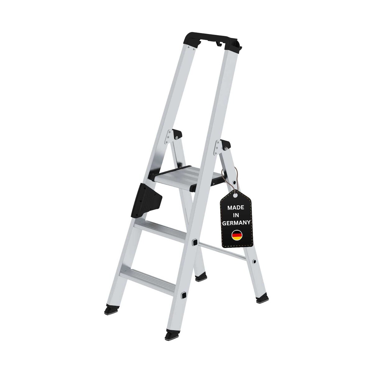 PROREGAL Stufen-Stehleiter einseitig begehbar 3 Stufen Image
