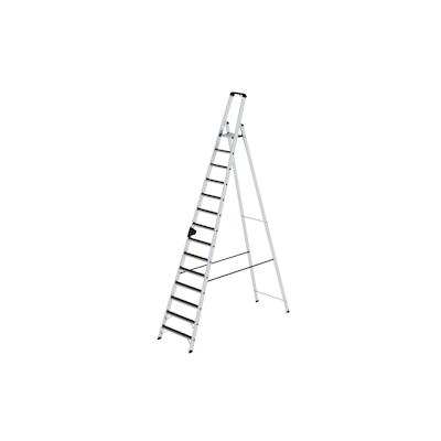 PROREGAL Stufen-Stehleiter einseitig begehbar mit clip-step R13 14 Stufen Image