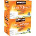 Kirkland Signature Fabric Softener Sheets, Refreshing Scent, Other, White, 2 Pack