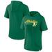 Men's Fanatics Branded Green Oakland Athletics Offensive Strategy Short Sleeve Pullover Hoodie