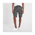 TOG24 Knight Mens Cargo Shorts Steel Camo - Grey Cotton - Size 2XL