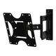 Peerless PARAMOUNT Articulating Wall Mount PA740 mounting kit - Tilt & Swivel - for flat panel - gloss black