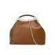 Cluty Handtasche Damen cognac, ONE SIZE