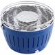 Holzkohlegrill LOTUSGRILL "Classic (G340)" Grills Gr. H: 27 cm, blau (tiefblau) Holzkohlegrills