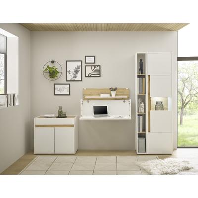 Büromöbel-Set INOSIGN "CiTY/GiRON", weiß, B:270cm H:200cm T:40cm, Holzwerkstoff, Arbeitsmöbel-Sets Image