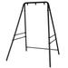 Wrought Iron Four-Legged Standing Three Rings Hanging Chair Frame