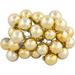 6.75" Gold Shatterproof Ball Ornament Christmas Pick