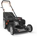 Yard Force Self Propelled Lawn Mower Briggs & Stratton 150cc Gas Engine 22-inch Steel Deck 3-in-1 mulch bag side discharge 12-inch High Rear Wheels