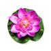Final Clear Out! 1Pack Simulation Lily Pads for Ponds Artificial Lotus Realistic Water Lily Pads Leaves & Floating Foam Lotuses for Garden Koi Fish Pond Aquarium Pool Wedding Decor Purple