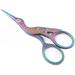 Stainless Steel Sharp Tip Classic Stork Scissors Crane Design Sewing Scissors DIY Tools Dressmaker Shears Scissors for Embroidery Craft Needle Work Art Work & Everyday Use (3.6 Colorful)