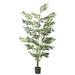 Vickerman TB170484 7 ft. Potted Fiddle Tree Leaves - Green