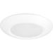 Jesco CM405RA-S-SW5-WH 4 in. 10W 5CCT 90CRI Luke Round Disk LED Flush Mount Ceiling Light White