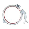 Adjustable pipe clamp hose clamp quick release round duct clamp quick pipe clamp barrel clamp ring SS/galvanized 80-400mm dia