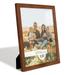 Wexford Home 4 Piece Set Solid Wood Picture Frame Brown - 11x14