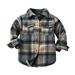 ZHAGHMIN Top Gifts for 8 Year Old Boys Toddler Boys Long Sleeve Winter Shirt Tops Coat Outwear for Babys Clothes Plaid Grey Autumn Youth Basketball Neck Sleeve Thermal for Boys Boys Shirts 8 Basketb