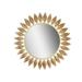 IH Casa Decor Maisy Round Golden Mirror (18.5 )