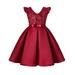 ZHAGHMIN Toddler Little Girls Summer Casual Dress Toddler Kids Girls Prints Sleeveless Party Hoilday Court Style Dress Princess Clothes Posh Fashion Girls Dresses Tee Shirt With Pocket Easter Romper