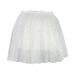 Princess Dresses for Girls Short Sleeve Mini Dress Casual Print White 90