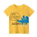 Tops Toddler Baby Dinosaur T Kids For 17 Cartoon Shirts Crewneck Tee Short Clothes Boys Sleeve Years Boys Tops Boys Shirts Size 6 Small T Shirt