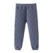 ZHAGHMIN Boys Pants Kids Toddler Girls Boys Solid Ribbed Spring Winter Long Pants Padded Warm Thick Trousers Clothes Kids Pants 4T Easter Outfit Boy Boys Two Men 18Month Boy Clothes Sweat Pants Boy