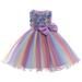 Dresses for Teens Girls Sleeveless A Line Short Dress Butterfly Print Purple 100