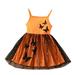 gvdentmEaster Dresses For Girls Girls Casual Maxi Floral Dress Long Sleeve Holiday Pockets Dresses Orange 18-24 Months