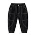 ZHAGHMIN Boys Leggings Toddler Children Boys Pull On Soild Sports Jogger Workout Cargo Casual Joggers Pockets Trousers Pants Outfits for Boys Birthday Clothes for Boys 18M Pants Bo