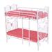 Miniature Bunk Bed Furniture Double Side Mattress Accessories Paintings for Dollhouse