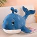 Alextreme Kawaii Whales Plush Toys Super Soft Cotton Eco-friendly Plush Toy for Baby Hugging Plush Toy(Blue 30cm)
