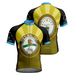 Cool Riding Shirt with 3 Rear Pockets Breathable Cycling Clothes Men for Summer Road Bike Jersey