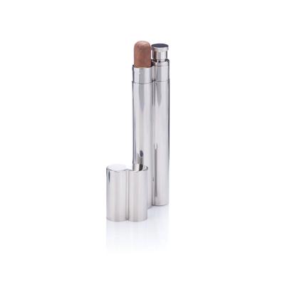 Stainless Steel Cigar Holder And 2 Oz Flask by Viski in Metallic