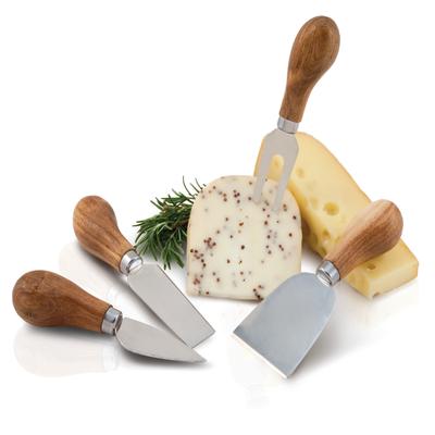 Gourmet Cheese Knives by Twine in Wood