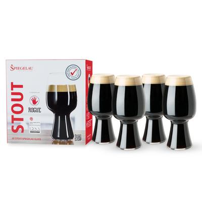 21 Oz Stout Glass (Set Of 4) by Spiegelau in Clear