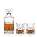 Admiral 3-Piece Decanter & Tumbler Set by Viski in Clear