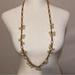 J. Crew Jewelry | J. Crew Pearl And Gold Long Necklace | Color: Gold/White | Size: Os