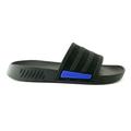 Adidas Shoes | Adidas Men Racer Black Tr Slides Sport Sandals Size 10 Men 11w Rare | Color: Black/Blue | Size: 10