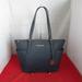 Michael Kors Bags | Michael Kors Jet Set Item E/W Top Zip Saffiano Leather Tote $248 Navy Blue #017 | Color: Blue | Size: Os